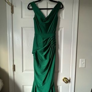 Barijay Bridemaids dress -Emerald Green